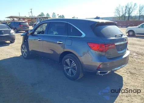 2017 Acura Mdx z USA, uszkodzony, nr VIN 5FRYD3H38HB007541